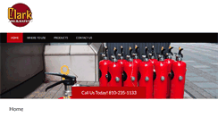 Desktop Screenshot of clarkfireandsafety.com